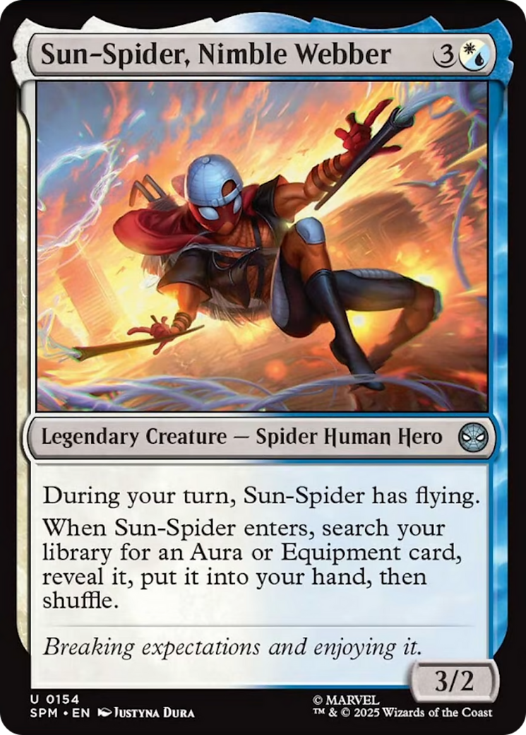 Sun-Spider, Nimble Webber [Marvel's Spider-Man] | Spectrum Games