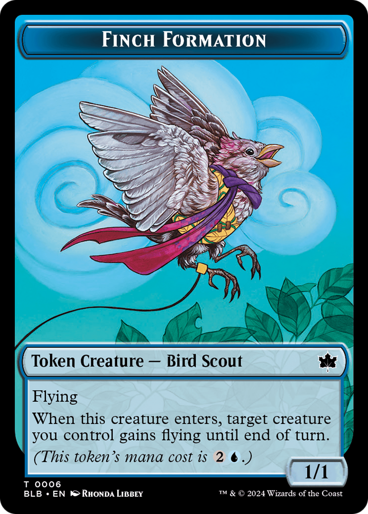 Finch Formation Token [Bloomburrow Tokens] | Spectrum Games