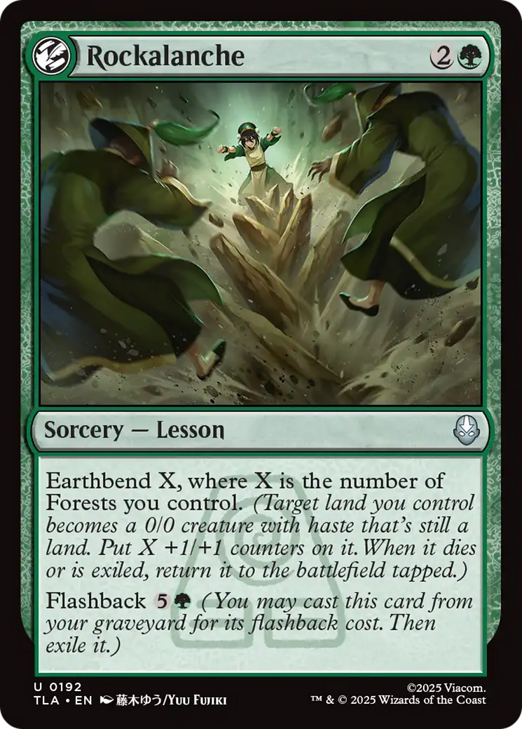 Rockalanche [Avatar: The Last Airbender] | Spectrum Games