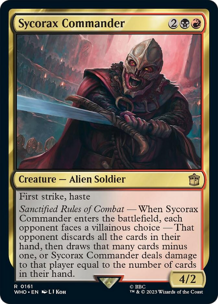 Sycorax Commander [Doctor Who] | Spectrum Games