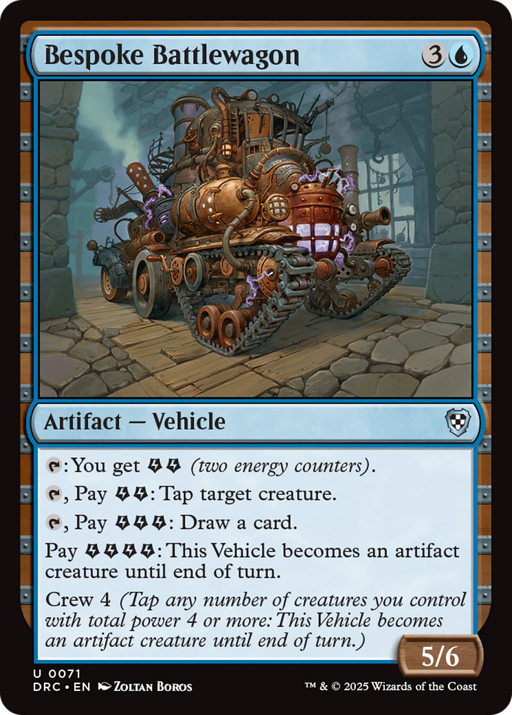 Bespoke Battlewagon [Aetherdrift Commander] | Spectrum Games