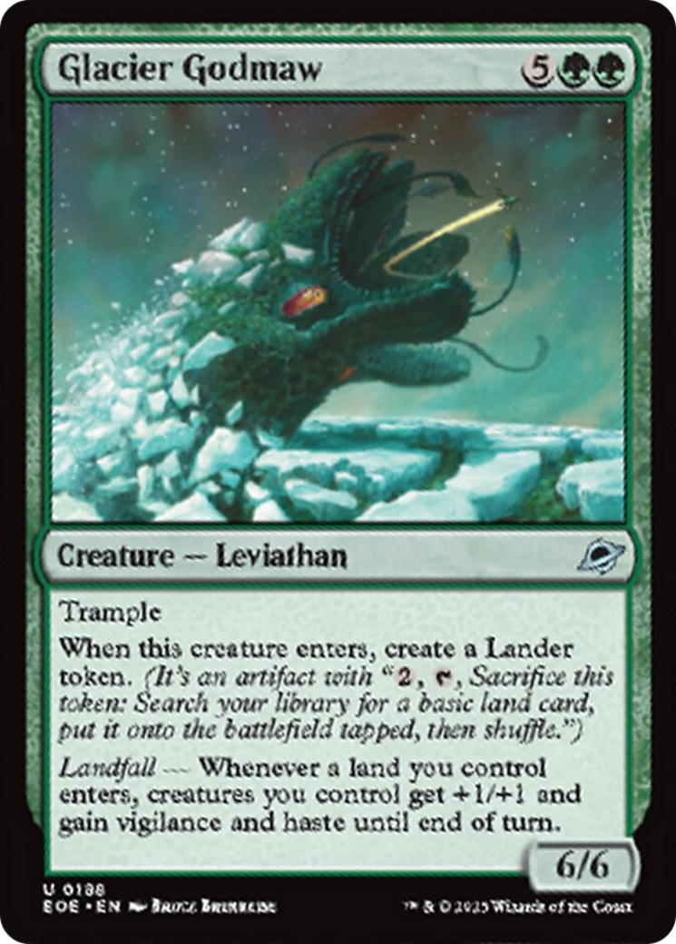 Glacier Godmaw [Edge of Eternities] | Spectrum Games