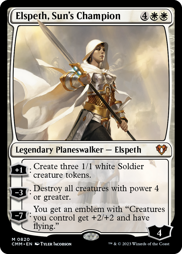 Elspeth, Sun's Champion [Commander Masters] | Spectrum Games