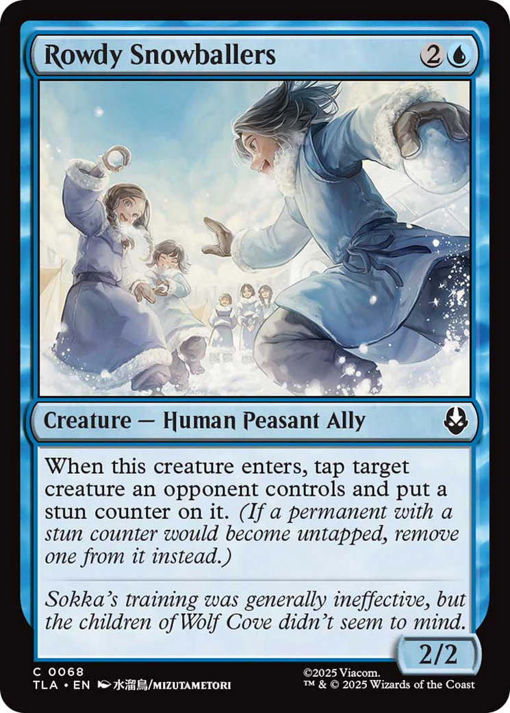 Rowdy Snowballers [Avatar: The Last Airbender] | Spectrum Games