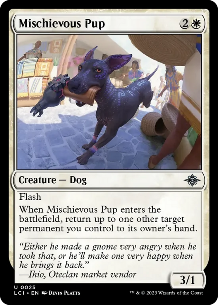 Mischievous Pup [The Lost Caverns of Ixalan] | Spectrum Games