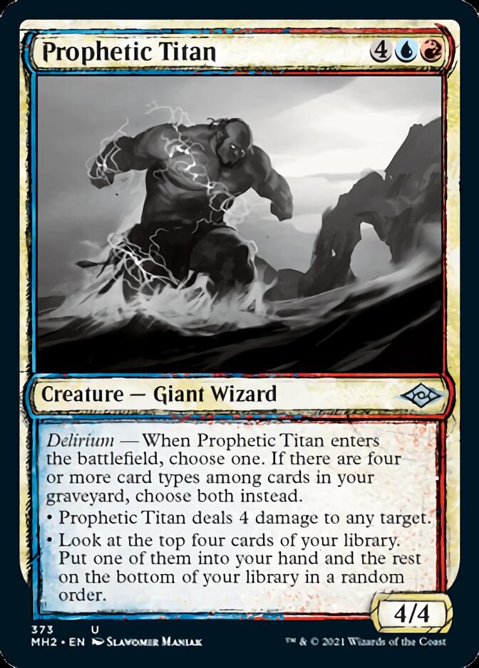 Prophetic Titan (Sketch) [Modern Horizons 2] | Spectrum Games