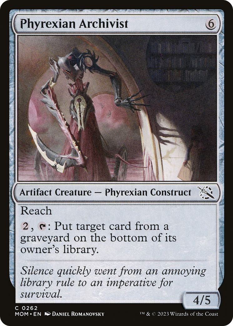 Phyrexian Archivist [March of the Machine] | Spectrum Games