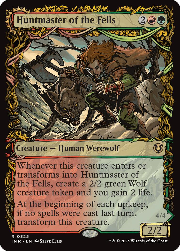 Huntmaster of the Fells // Ravager of the Fells (Showcase) [Innistrad Remastered] | Spectrum Games