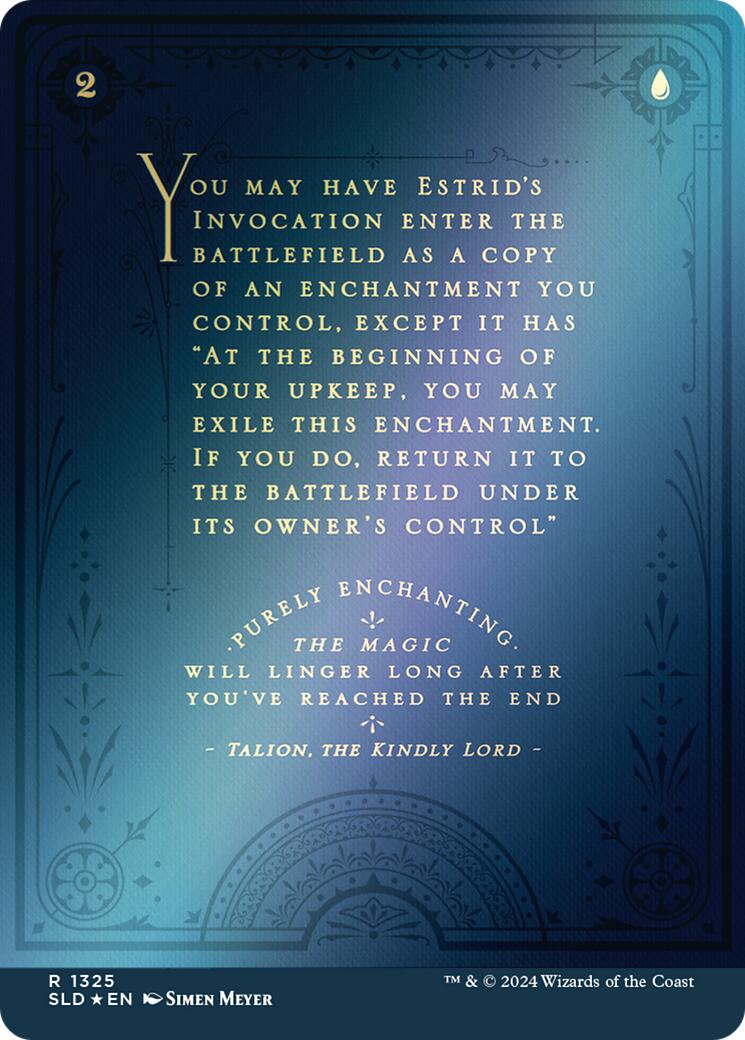 Estrid's Invocation [Secret Lair Drop Series] | Spectrum Games