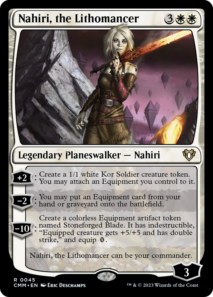 Nahiri, the Lithomancer [Commander Masters] | Spectrum Games