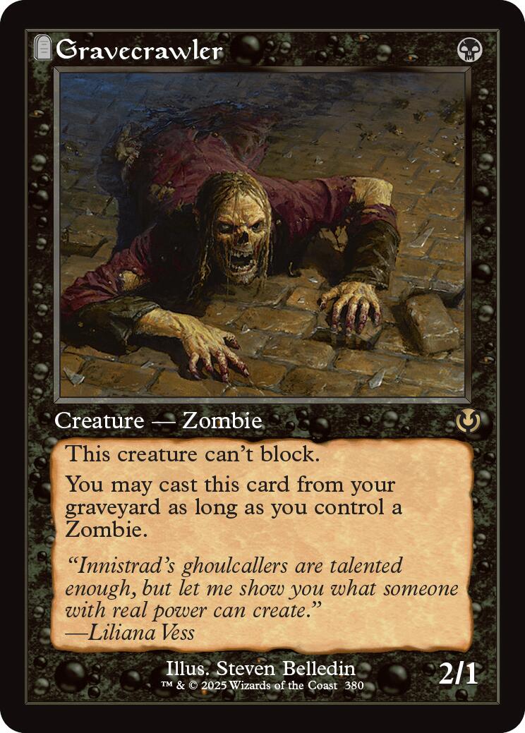 Gravecrawler (Retro Frame) [Innistrad Remastered] | Spectrum Games