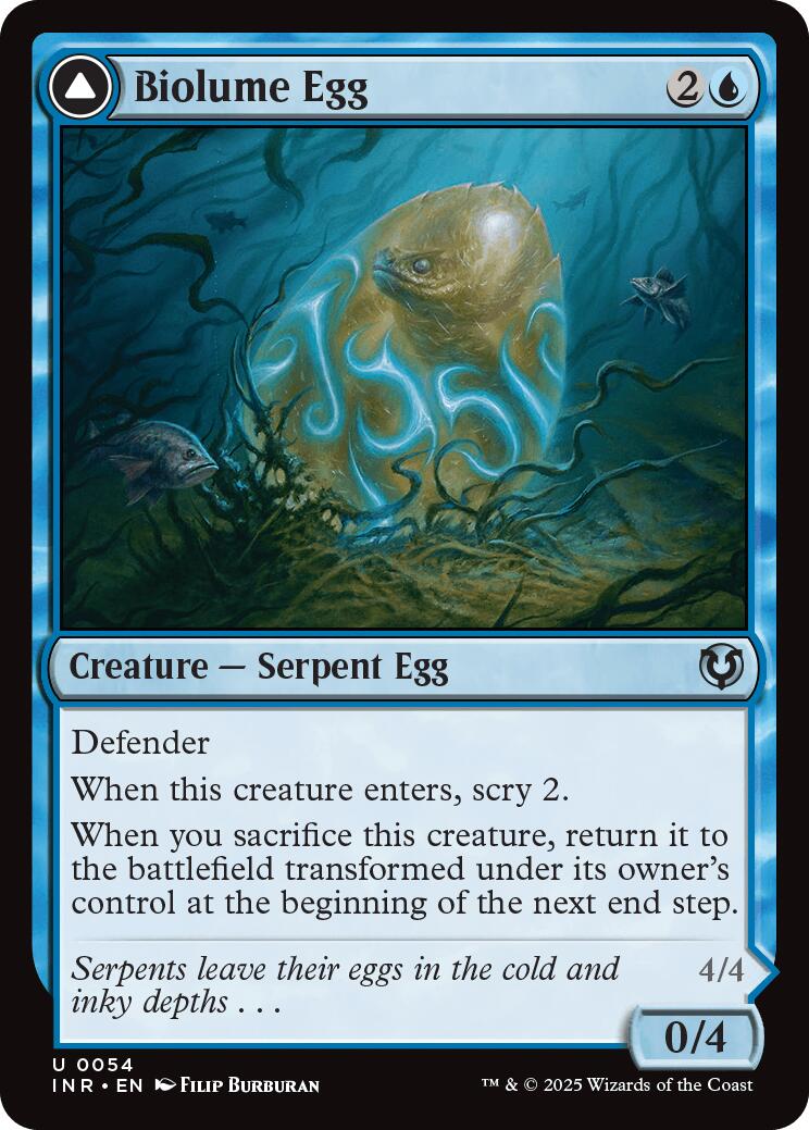 Biolume Egg // Biolume Serpent [Innistrad Remastered] | Spectrum Games