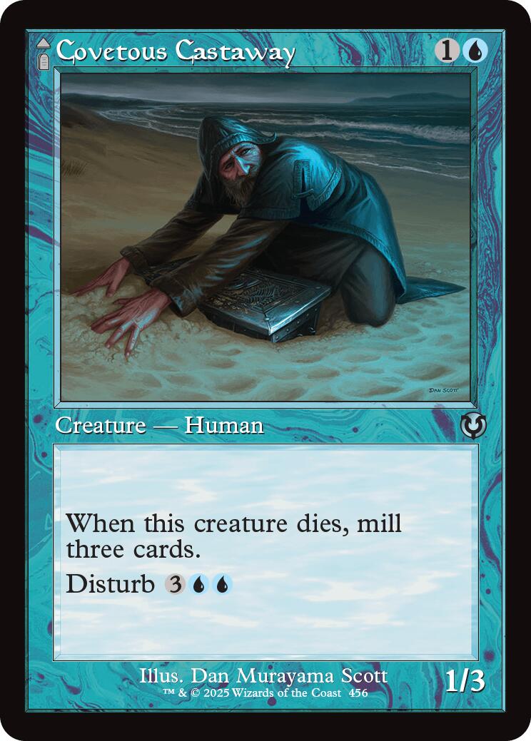 Covetous Castaway // Ghostly Castigator (Retro Frame) [Innistrad Remastered] | Spectrum Games