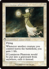 Lunarch Veteran // Luminous Phantom (Retro Frame) [Innistrad Remastered] | Spectrum Games