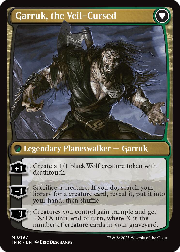 Garruk Relentless // Garruk, the Veil-Cursed [Innistrad Remastered] | Spectrum Games