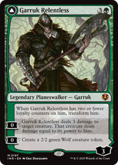 Garruk Relentless // Garruk, the Veil-Cursed [Innistrad Remastered] | Spectrum Games