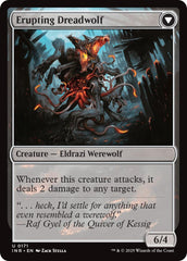 Smoldering Werewolf // Erupting Dreadwolf [Innistrad Remastered] | Spectrum Games