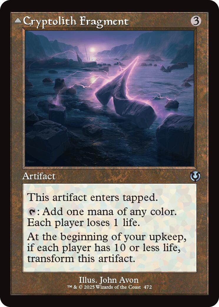 Cryptolith Fragment // Aurora of Emrakul (Retro Frame) [Innistrad Remastered] | Spectrum Games