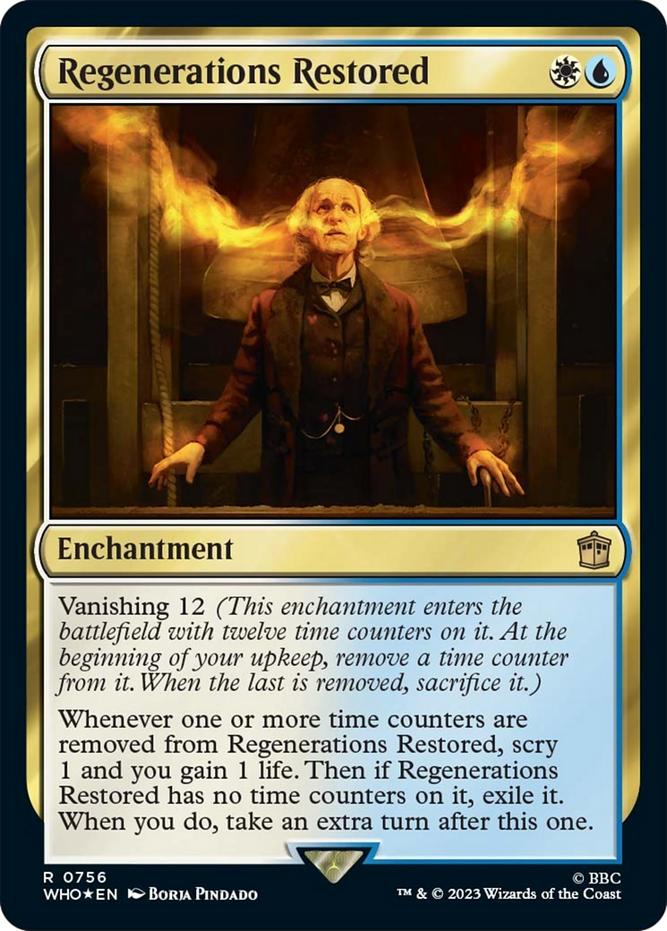 Regenerations Restored (Surge Foil) [Doctor Who] | Spectrum Games