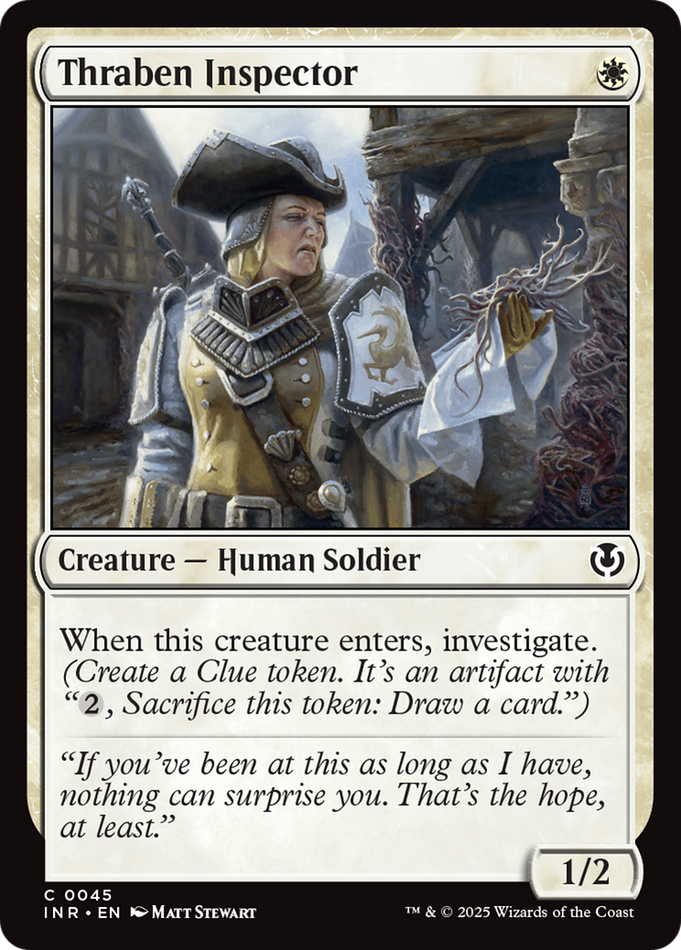 Thraben Inspector [Innistrad Remastered] | Spectrum Games