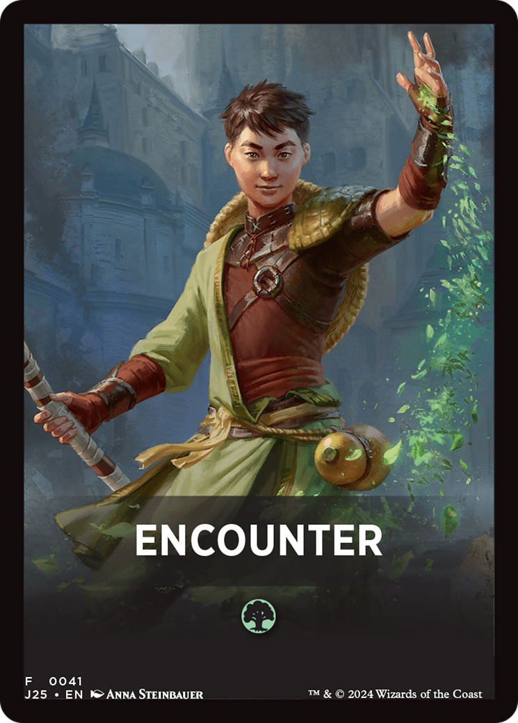 Encounter Theme Card [Foundations Jumpstart Front Cards] | Spectrum Games