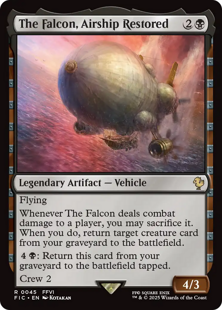 The Falcon, Airship Restored [FINAL FANTASY Commander] | Spectrum Games