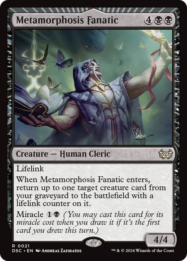 Metamorphosis Fanatic [Duskmourn: House of Horror Commander] | Spectrum Games