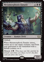 Metamorphosis Fanatic [Duskmourn: House of Horror Commander] | Spectrum Games