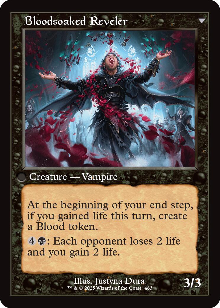 Restless Bloodseeker // Bloodsoaked Reveler (Retro Frame) [Innistrad Remastered] | Spectrum Games