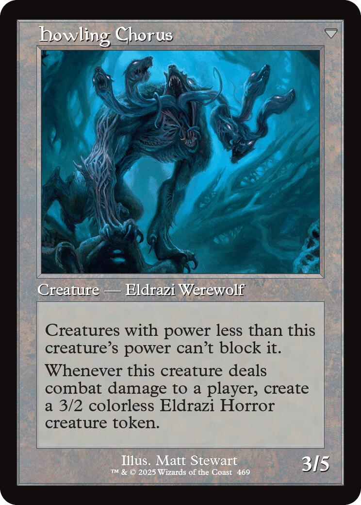 Shrill Howler // Howling Chorus (Retro Frame) [Innistrad Remastered] | Spectrum Games