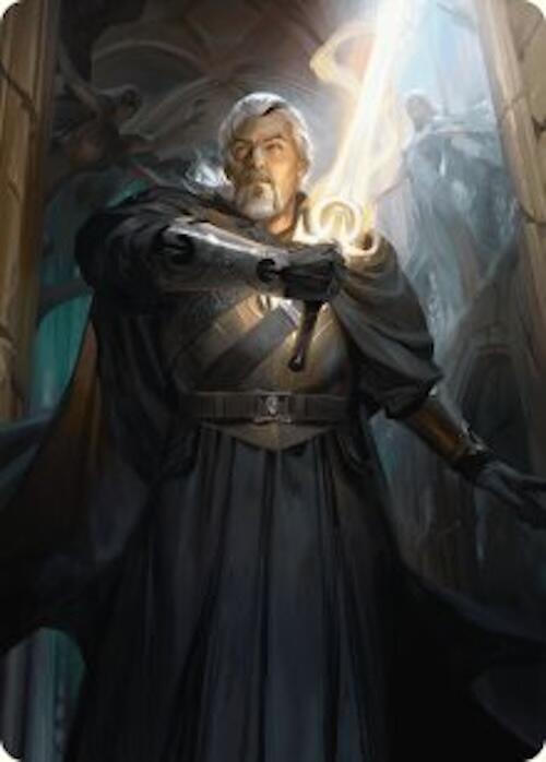 Odric, Lunarch Marshal Art Card [Innistrad Remastered Art Series] | Spectrum Games