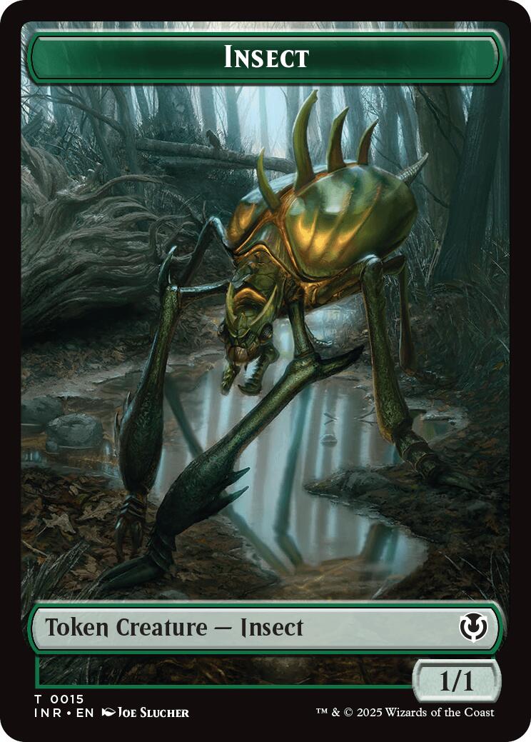 Insect // Spider Double-Sided Token [Innistrad Remastered Tokens] | Spectrum Games