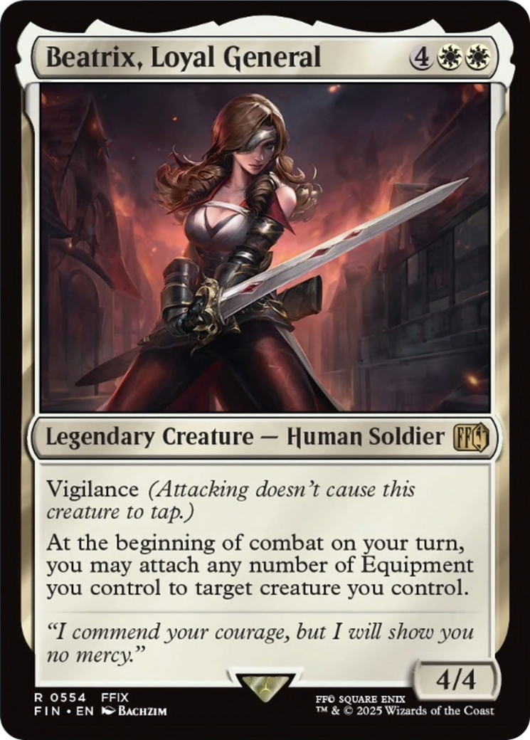 Beatrix, Loyal General [FINAL FANTASY] | Spectrum Games