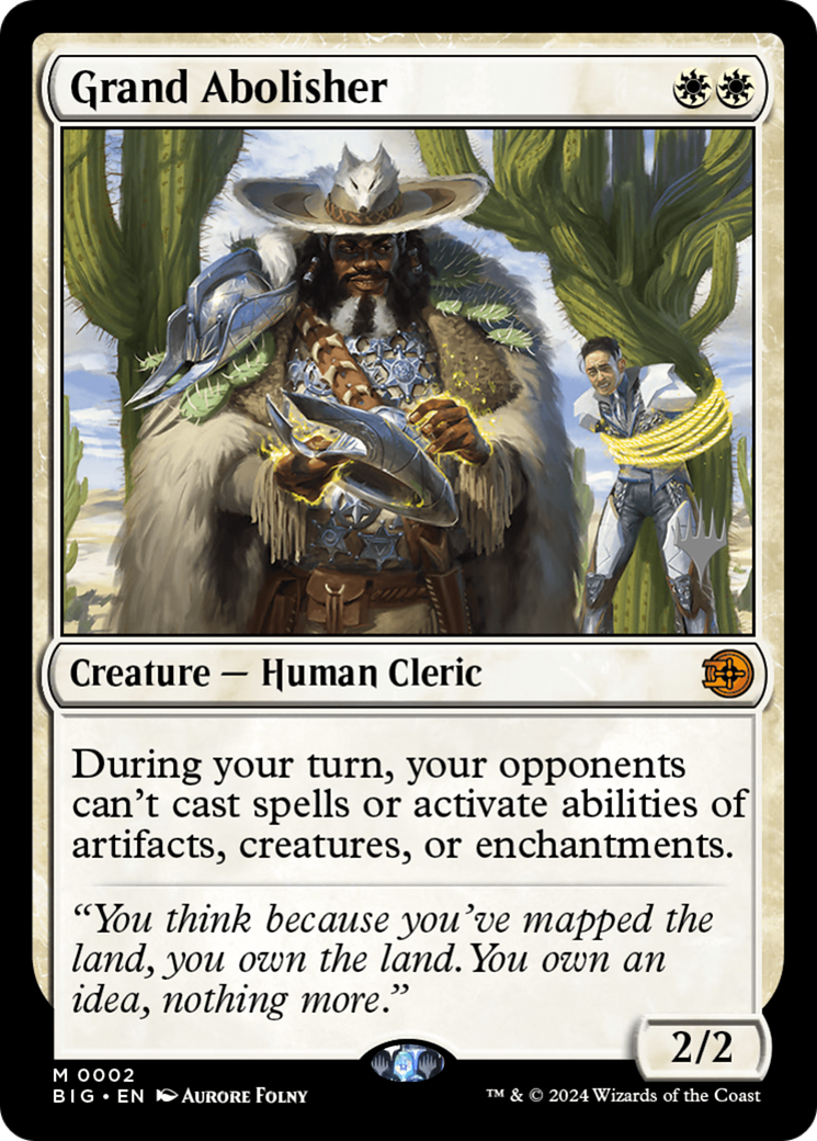 Grand Abolisher [Lorwyn Eclipsed Promos] | Spectrum Games