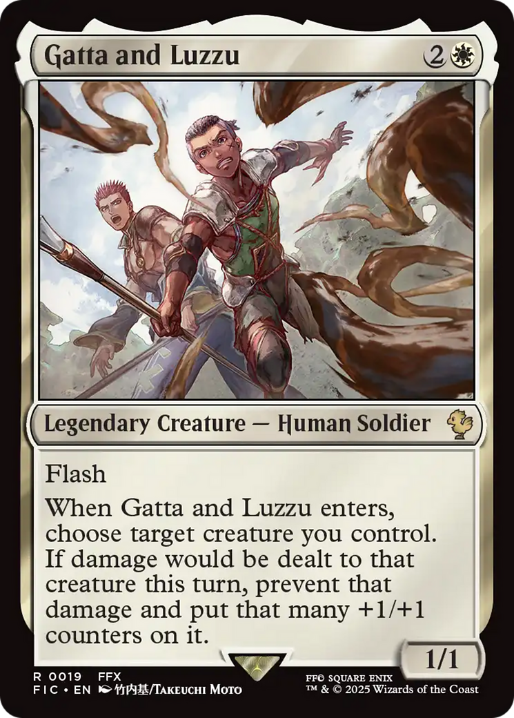 Gatta and Luzzu [FINAL FANTASY Commander] | Spectrum Games