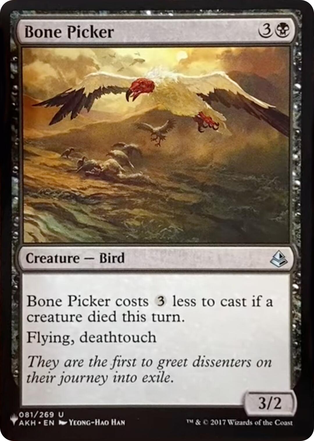 Bone Picker [The List] | Spectrum Games
