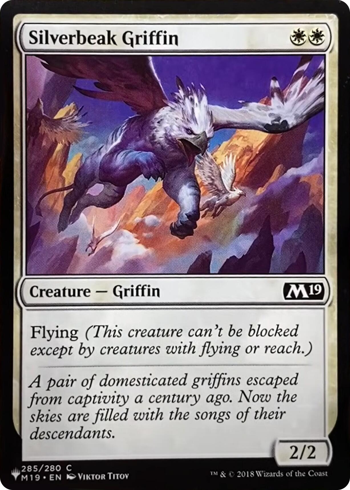 Silverbeak Griffin [The List] | Spectrum Games