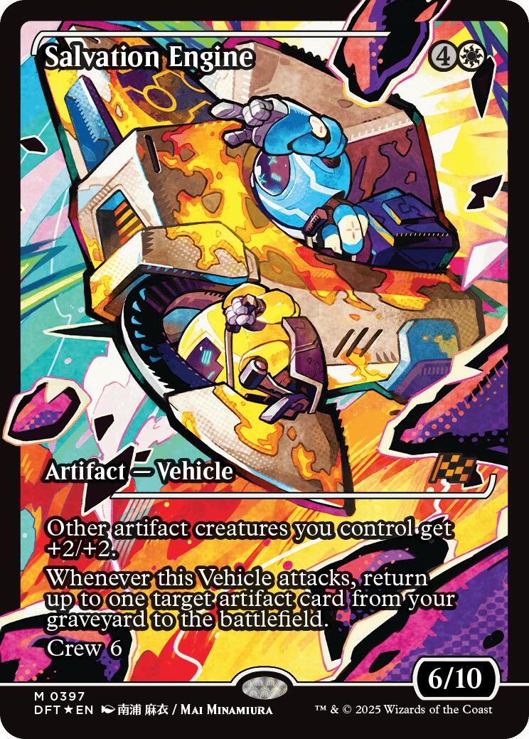 Salvation Engine (Showcase) (Japanese) [Aetherdrift] | Spectrum Games