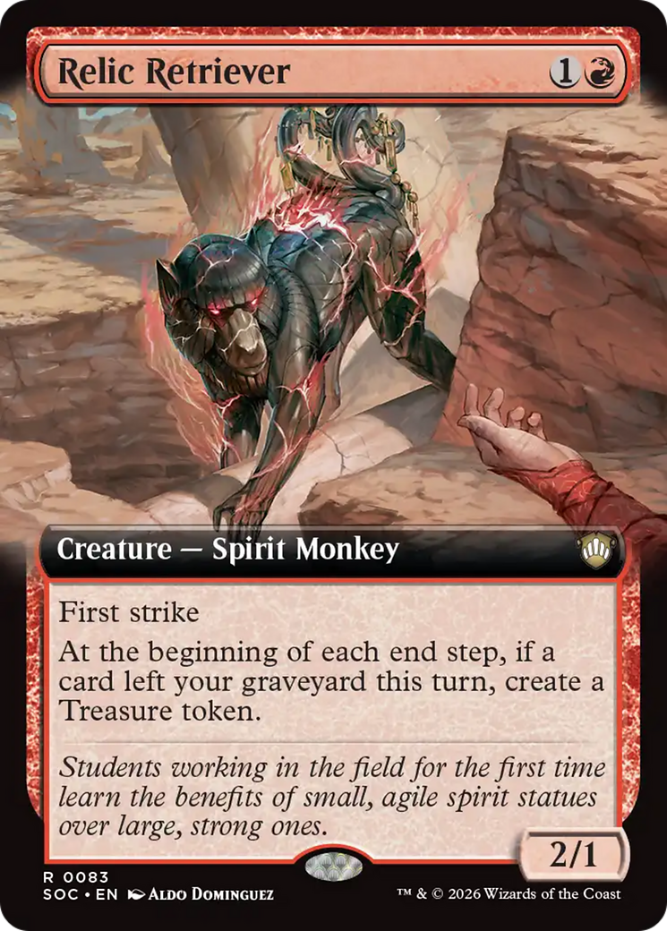 Relic Retriever (Extended Art) [Secrets of Strixhaven Commander] | Spectrum Games