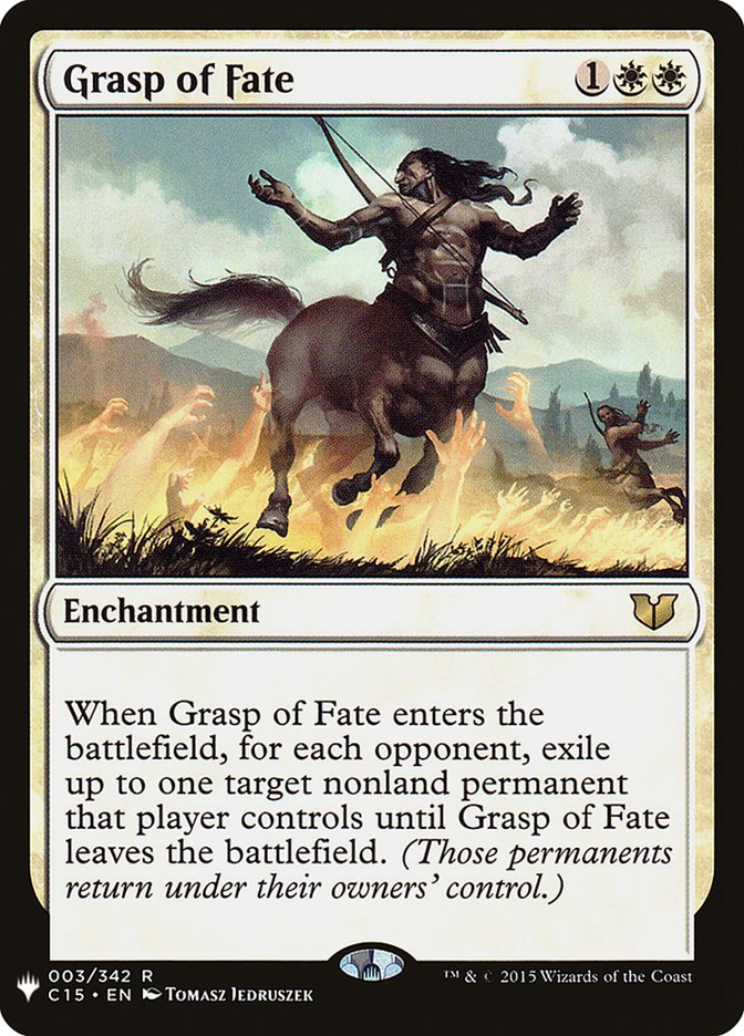 Grasp of Fate [The List] | Spectrum Games