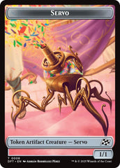 Servo // Thopter (0009) Double-Sided Token [Aetherdrift Tokens] | Spectrum Games