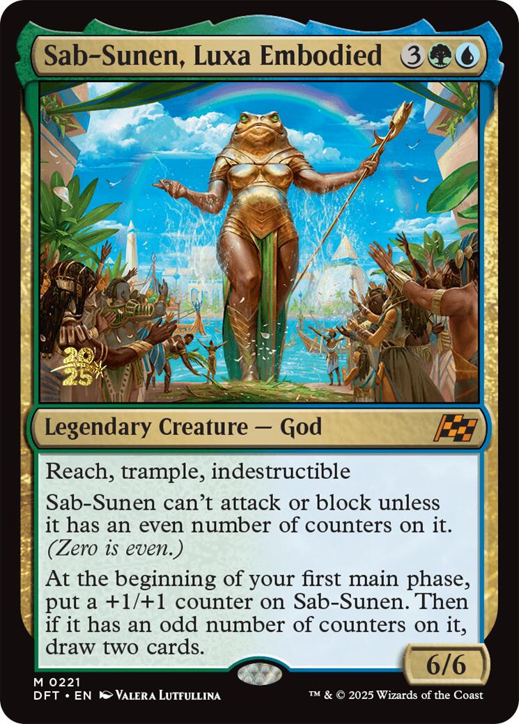 Sab-Sunen, Luxa Embodied [Aetherdrift Prerelease Promos] | Spectrum Games