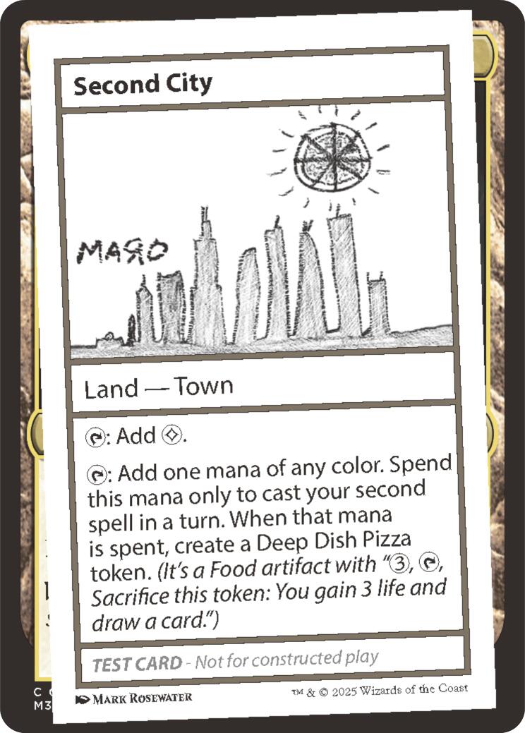 Second City [Secret Lair Drop Series] | Spectrum Games
