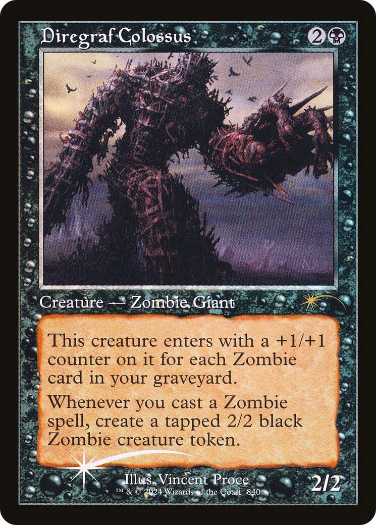 Diregraf Colossus (Retro Frame) [Secret Lair Drop Series] | Spectrum Games