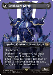 Cecil, Dark Knight // Cecil, Redeemed Paladin (Borderless) [FINAL FANTASY] | Spectrum Games