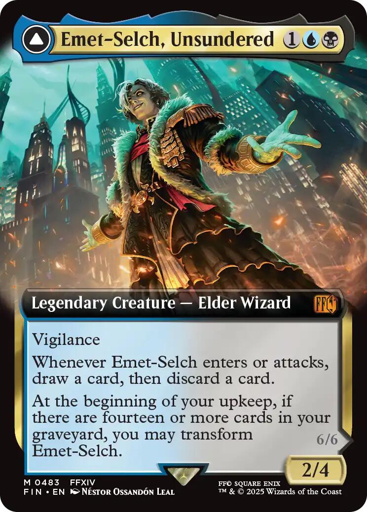 Emet-Selch, Unsundered // Hades, Sorcerer of Eld (Extended Art) [FINAL FANTASY] | Spectrum Games