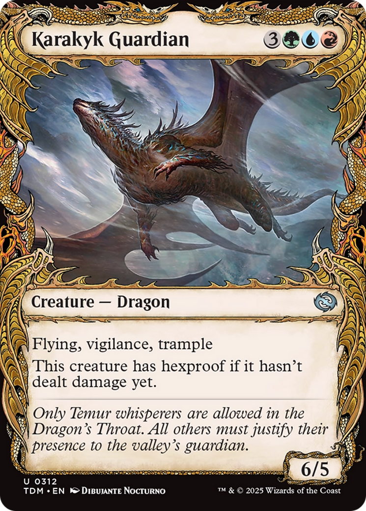 Karakyk Guardian (Showcase) [Tarkir: Dragonstorm] | Spectrum Games