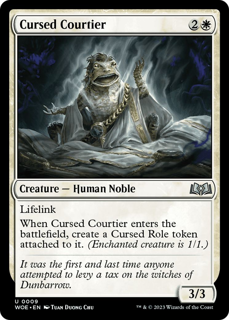 Cursed Courtier [Wilds of Eldraine] | Spectrum Games