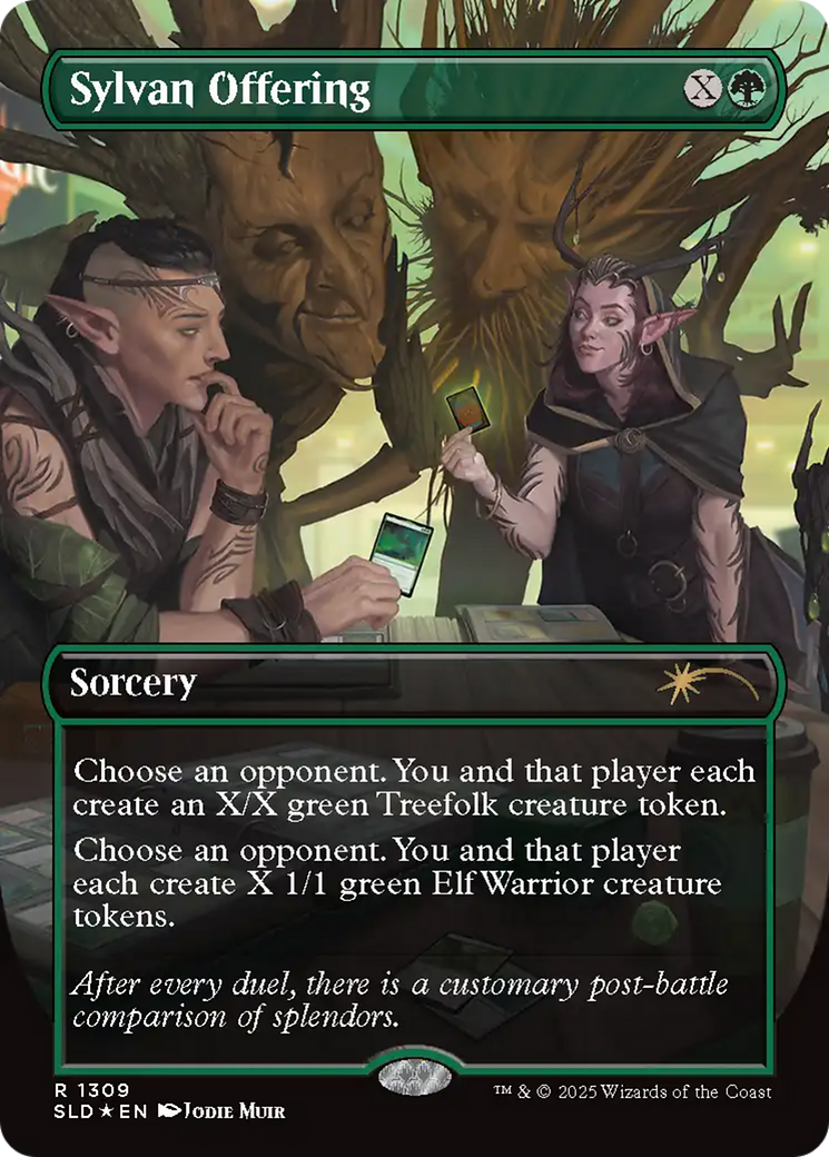 Sylvan Offering [Secret Lair Drop Series] | Spectrum Games