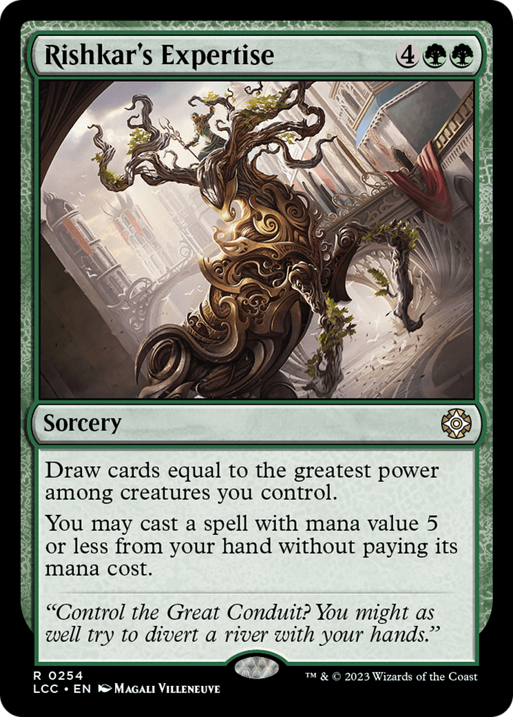 Rishkar's Expertise [The Lost Caverns of Ixalan Commander] | Spectrum Games